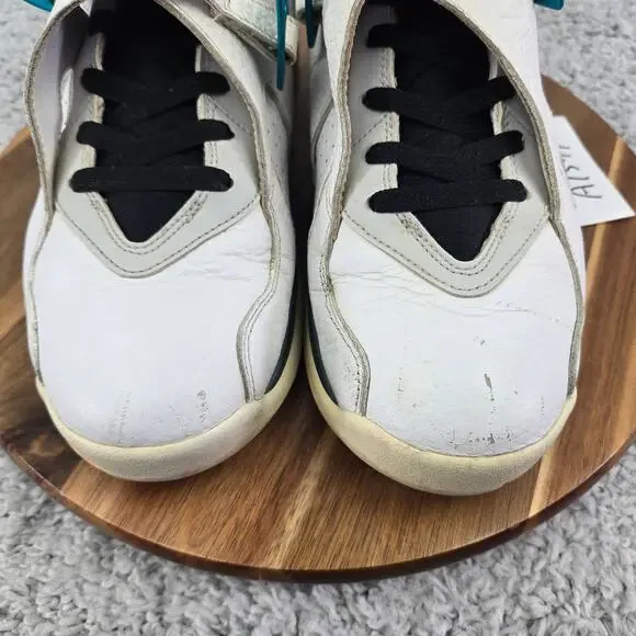 Jordan 8 Retro South Beach 2018 White Turbo Green Sneakers Mens 10 305381-113 - Picture 6 of 12